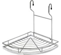 Полка угловая MF К2CWJ201-3 ALBA 220х250х270 мм, хром 48121v