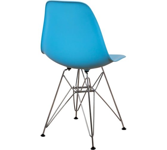 Комплект стульев пластиковых DERSTUHL 2 шт Chrom Eames, голубой, DSL02.008.2