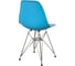 Комплект стульев пластиковых DERSTUHL 2 шт Chrom Eames, голубой, DSL02.008.2 6