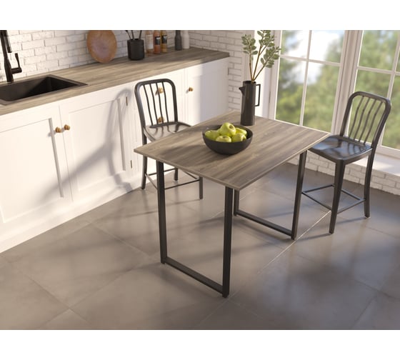 Стол 1Marka 1Марка Family LOFT 900х700х750, дуб намибия Ц0000034583