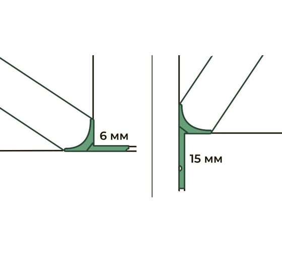 Плинтус гибкий KORNER СИЛИ антрацит, 4.2 м, 06, СИЛИ 06