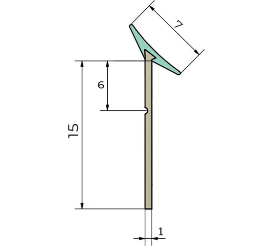 Плинтус гибкий KORNER СИЛИ белый, 4.2 м, 11, СИЛИ 11