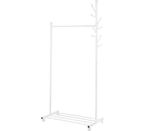 Вешалка напольная с перекладиной Рыжий кот 8 крючков 108728