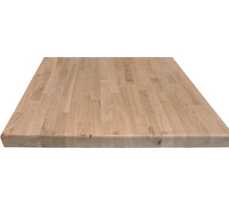 Столешница прямоугольная из дуба ООО Сибирский лес 40 мм, 600Х1500 4656760334815