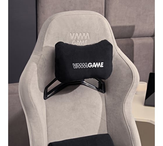 Игровое компьютерное кресло VMMGame ASTRAL NEW ERA VELOUR GRAY OT-B23-VRGY-NE