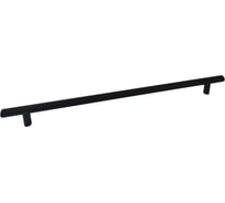 Ручка-рейлинг мебельная Trodos 8926 D12х288-348 мм, сталь, черный 303250