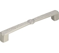 Ручка-скоба мебельная Trodos ZY-874 96 мм, сплав ЦАМ 60 гр, хром 303298