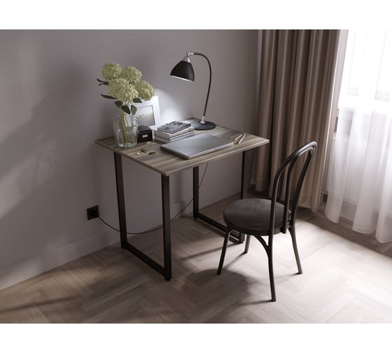 Стол 1Марка Family LOFT 800х700х750 мм, дуб намибия Ц0000034582