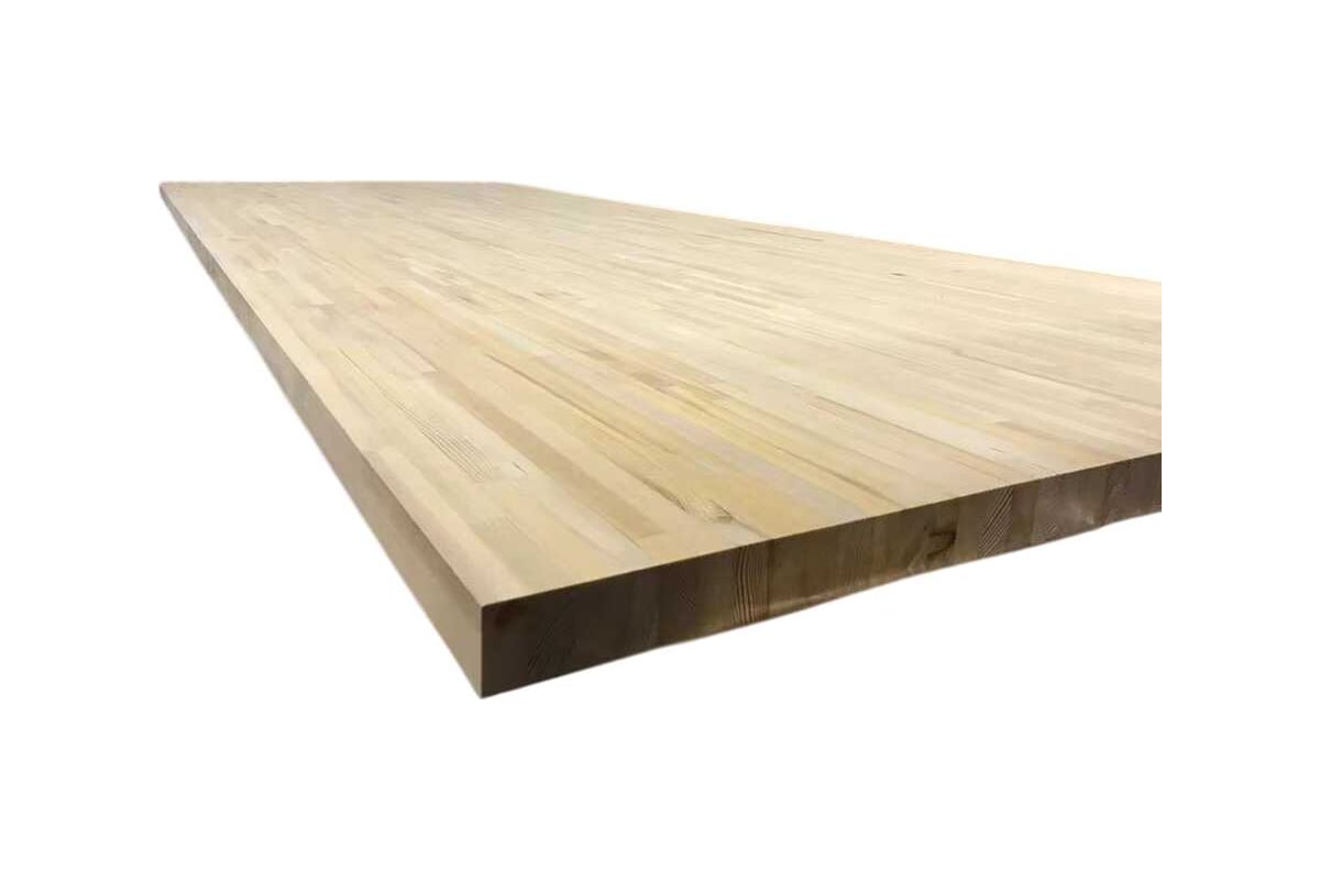 Столешница из лиственницы ООО Сибирский лес Сорт А, прямоугольная, 40 ...