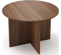 Стол для переговоров ALSAV 2СП.001 круглый, 1100*1100*750, шамони темный 02001608