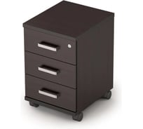 Подкатная тумба с замком и усиленными колесами ALSAV 6ТЗ.004/1 394х454х598 мм, венге 06009700