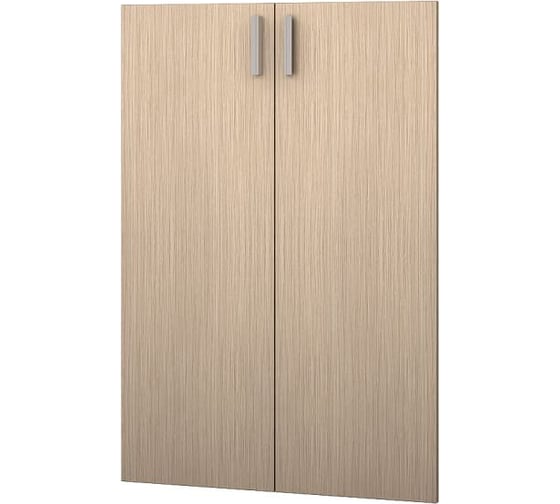 Фасад ALSAV 2ФК.002 средний, 390х16х1142 мм, 2 шт., дуб 02000061 1