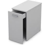 Тумба с выкатной секцией ALSAV 6Т.008 394*600*750, белый 06005784