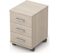 Тумба подкатная с замком ALSAV 6ТЗ.004 394*454*598, шамони светлый 06012444