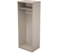 Шкаф для одежды ALSAV 6ШД.011 800х600х2116 мм, шамони светлый 06012571