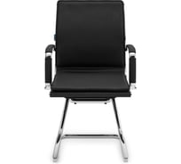 Кресло посетителя ALSAV AL 771 V экокожа, черный 00000036