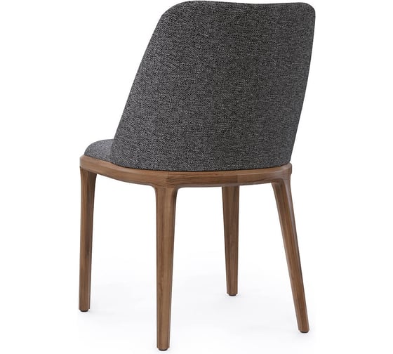 Стул ALSAV AL 502 Bruno 520x570x860 мм орех темный/ткань melange-grey 21000826
