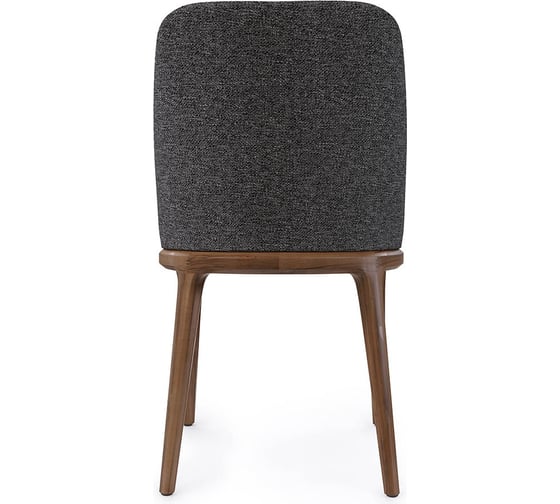 Стул ALSAV AL 502 Bruno 520x570x860 мм орех темный/ткань melange-grey 21000826