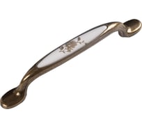 Ручка скоба ОФК комплект из 4 штук, 745-96 72 cт.бронза+белый Tr-00001184