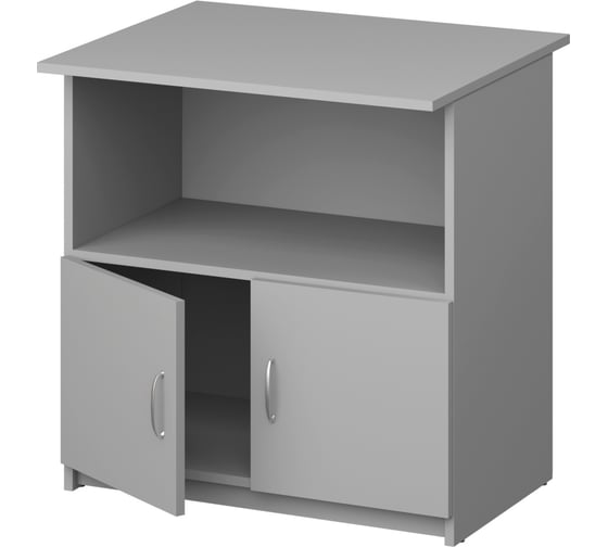 Стационарная тумба Комфорт-Питер Бюджет 2558 (402658) 030 Серый 2558.030