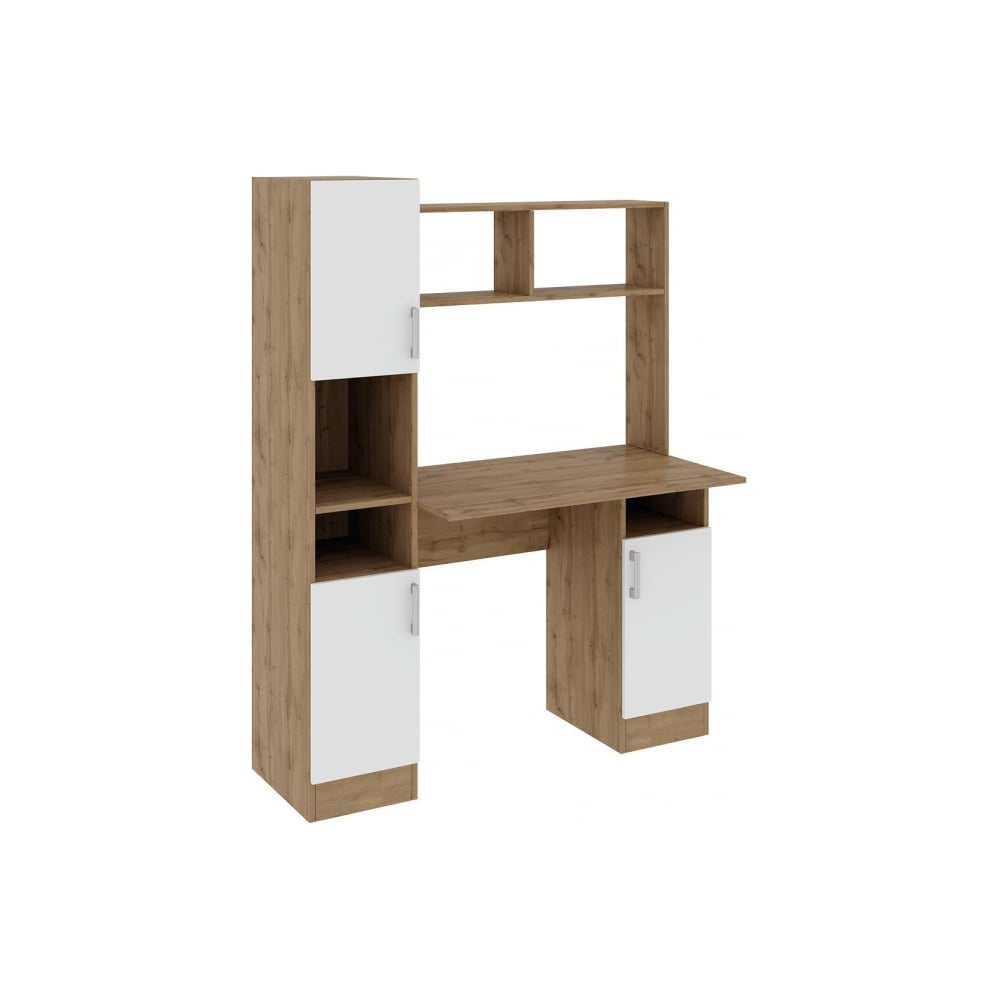 Компьютерный стол Woodville Эндо дуб вотан/белый 602813 - выгодная цена ...