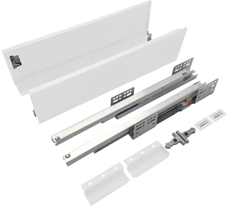 Комплект системы выдвижения Lemax prof Lembox, H=116, 500 мм, белый Lembox-116-500-WT
