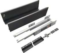 Комплект системы выдвижения Lemax prof Lembox, H=199, 450 мм, серый Lembox-199-450-GR