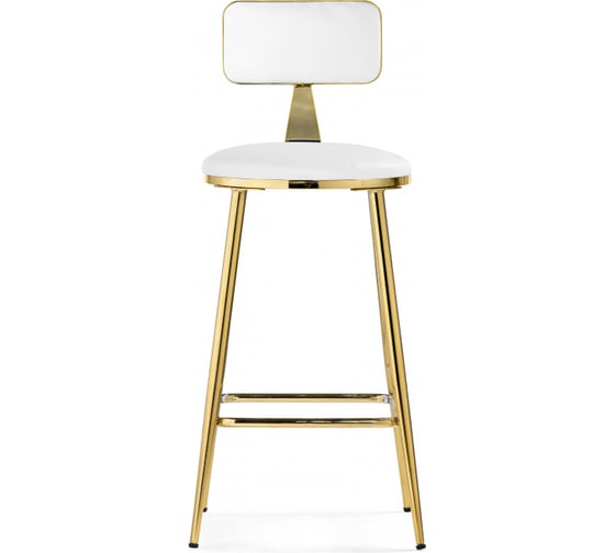Полубарный стул Woodville Persi white / gold 15677