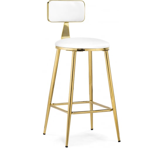 Полубарный стул Woodville Persi white / gold 15677