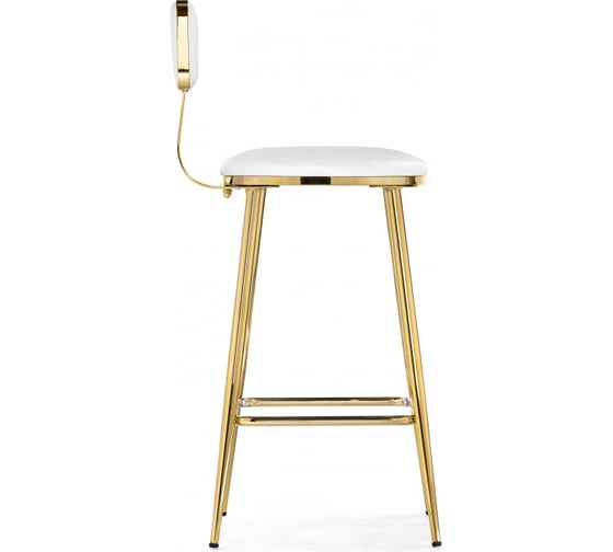 Полубарный стул Woodville Persi white / gold 15677