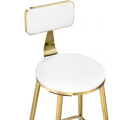 Полубарный стул Woodville Persi white / gold 15677