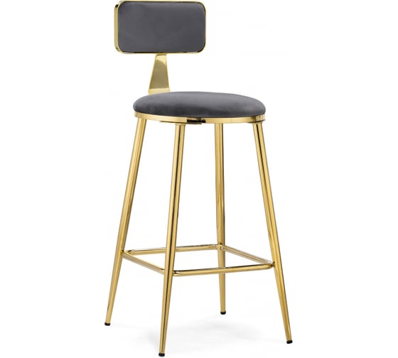 Полубарный стул Woodville Persi dark gray / gold 15678
