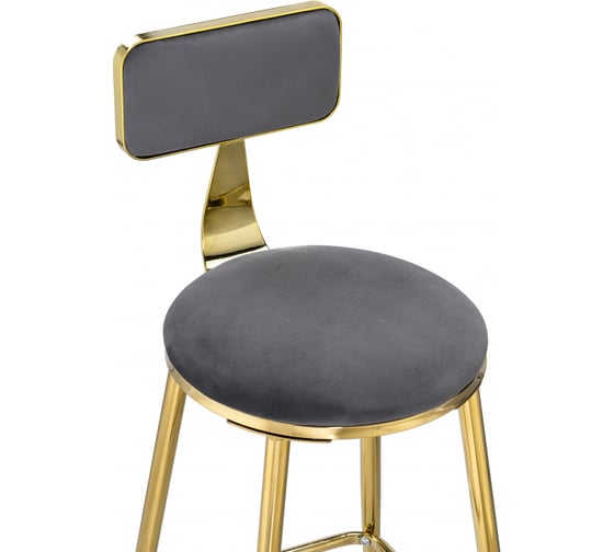 Полубарный стул Woodville Persi dark gray / gold 15678