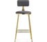 Полубарный стул Woodville Persi dark gray / gold 15678 1