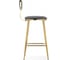 Полубарный стул Woodville Persi dark gray / gold 15678 3