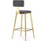 Полубарный стул Woodville Persi dark gray / gold 15678 4