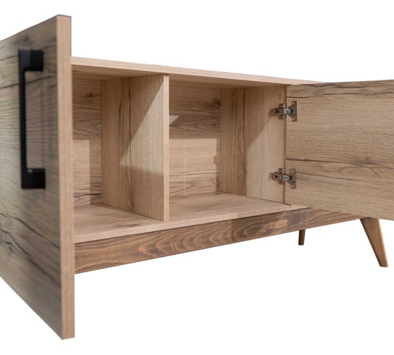 Тумба под ТВ Comfort Avenue Изабелла Дуб Делано темный 4080 TVT41D2CS15040TW4080EMP