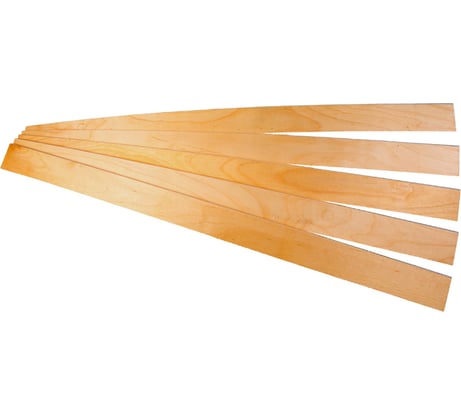 Комплект ламели для кровати ЭЛИМЕТ 790х53х8 мм 5 шт. БП-00001686