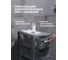 Комод Econova Deluxe на колесах, 4 ящика, 300х385х690 мм серый 43327691170 4