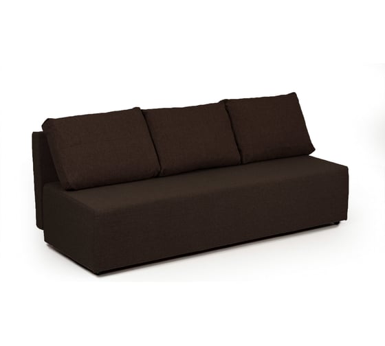 Диван-кровать Divan24 Крит кофейный двуспальный раскладной для дома 70300371