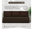 Диван-кровать Divan24 Крит кофейный двуспальный раскладной для дома 70300371 13
