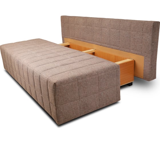 Диван-кровать Divan24 Вентура, бежевый, механизм Еврокнижка 195x77x73 см 30069825