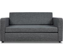 Диван-кровать Divan24 Сольста серый, рогожка, раскладка на пол 77000110