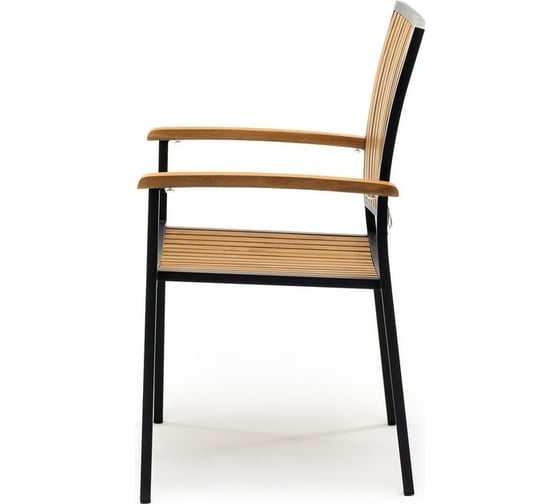 Стул из алюминия Joygarden LONDON темный графит, 2 шт. 61002/61002