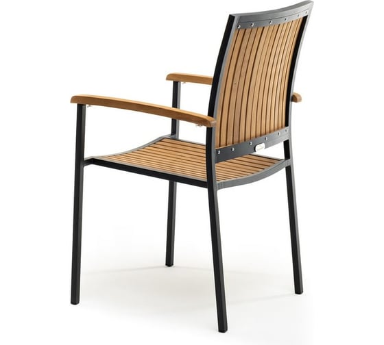 Стул из алюминия Joygarden LONDON темный графит, 2 шт. 61002/61002