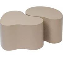 Набор из 2-х столиков Bergenson Bjorn Grannis, бежевые BB0000647