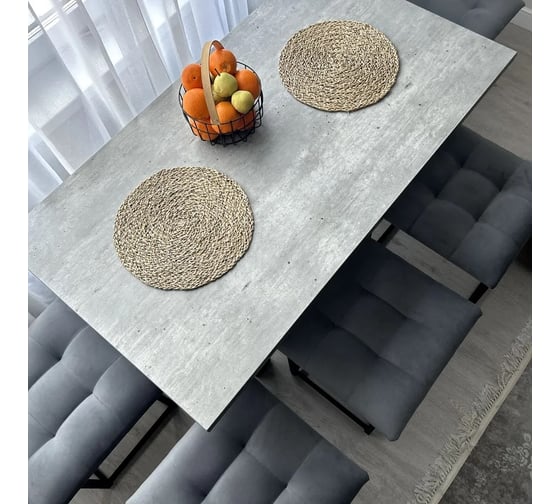 Пуф трансформер Divan24 5 в 1 темно-серый, велюр, 50x50x53 см 63000187