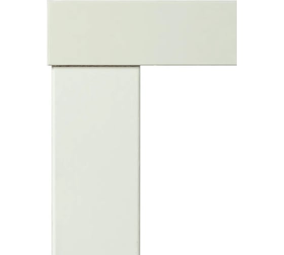 Журнальный деревянный стол Divan24 35x35 см, кофейный столик маленький, белый 77000220