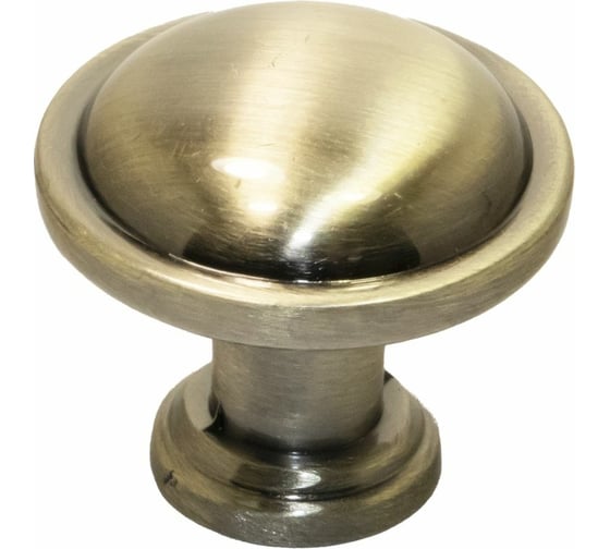 Ручка Laurus ZA0260 кнопка, старинная латунь AB 69579