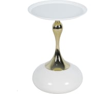 Кофейный столик BRADEX Angel диаметр 40x55 см, белый, металл FR 1026